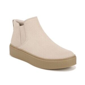 Dr. Scholl's Madison Boot Women's Sneaker Boots Size 6 Taupe Microfiber New Shoe